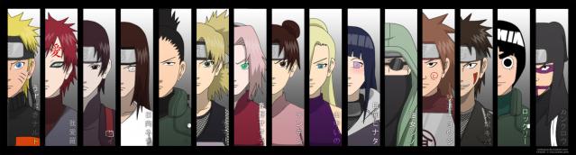 Naruto Characters Shipuuden